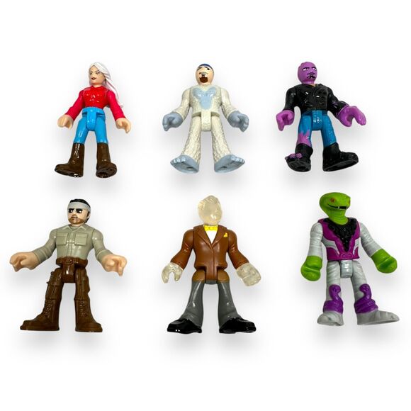 Imaginext Action Figures Toys Lot of 6 Serpent Strike Mutant Plastic Collectable - Picture 1 of 9